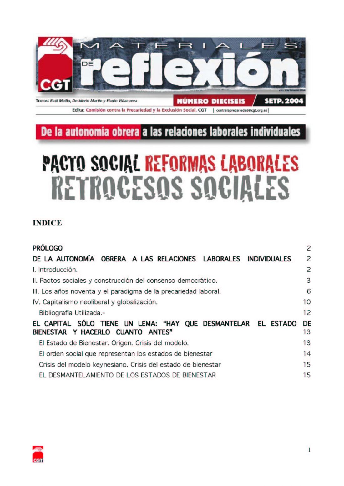 MR 16 Reformas Laborales