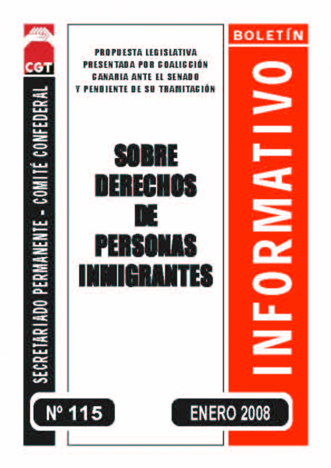 115. Sobre derechos de personas inmigrantes
