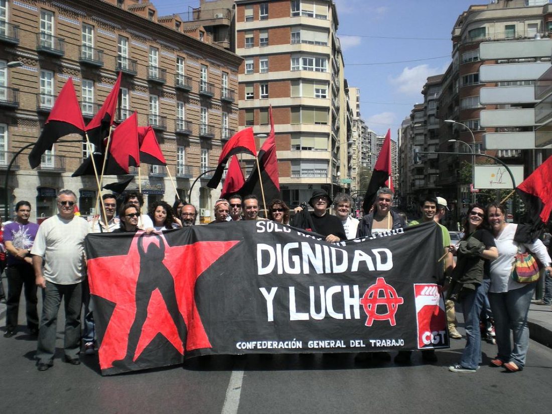 Murcia : anarkofiesta en la plaza Camachos