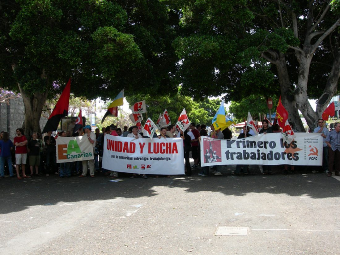 CGT Tenerife también se ha sumado a las movilizaciones del 1º de Mayo