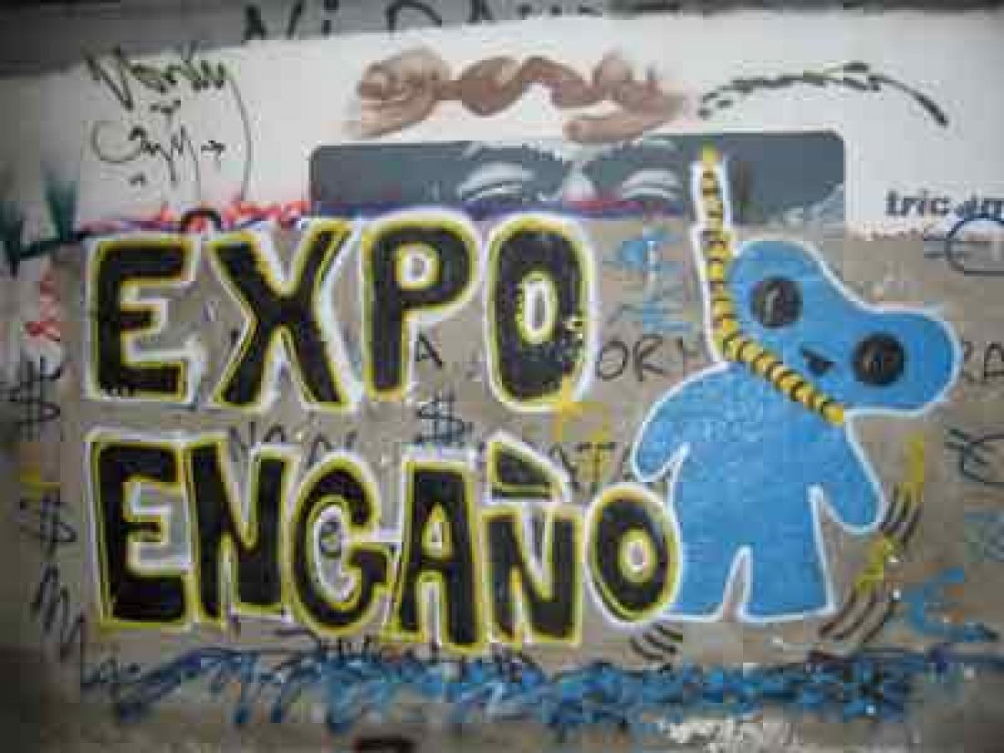 NO a la Expo de Zaragoza : Crónica de la Manifestación (14/6/08)