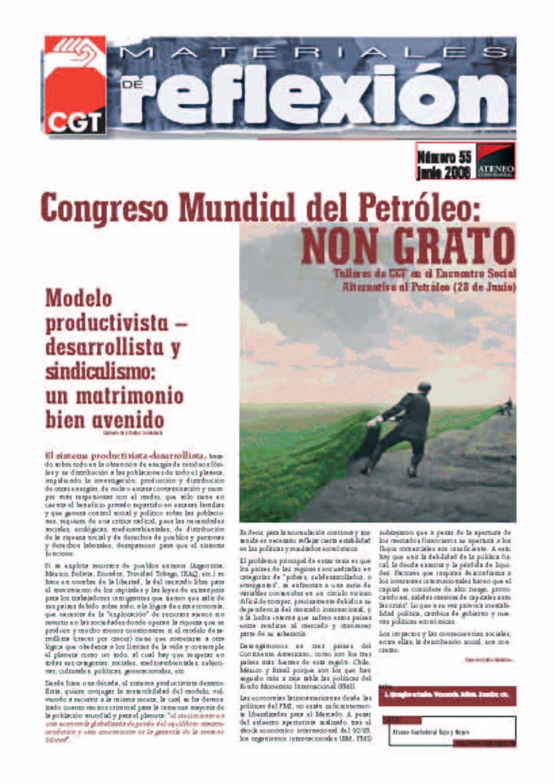 MR 55 Congreso Mundial del Petroleo : NON GRATO