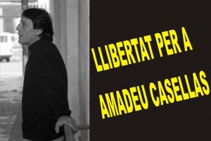 Amadeu Casellas deja la huelga de hambrea los 76, tras un principio de acuerdo para obtener el tercergrado