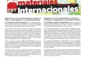 Nº 15. Materiales Internacionales. Mayo de 2009
