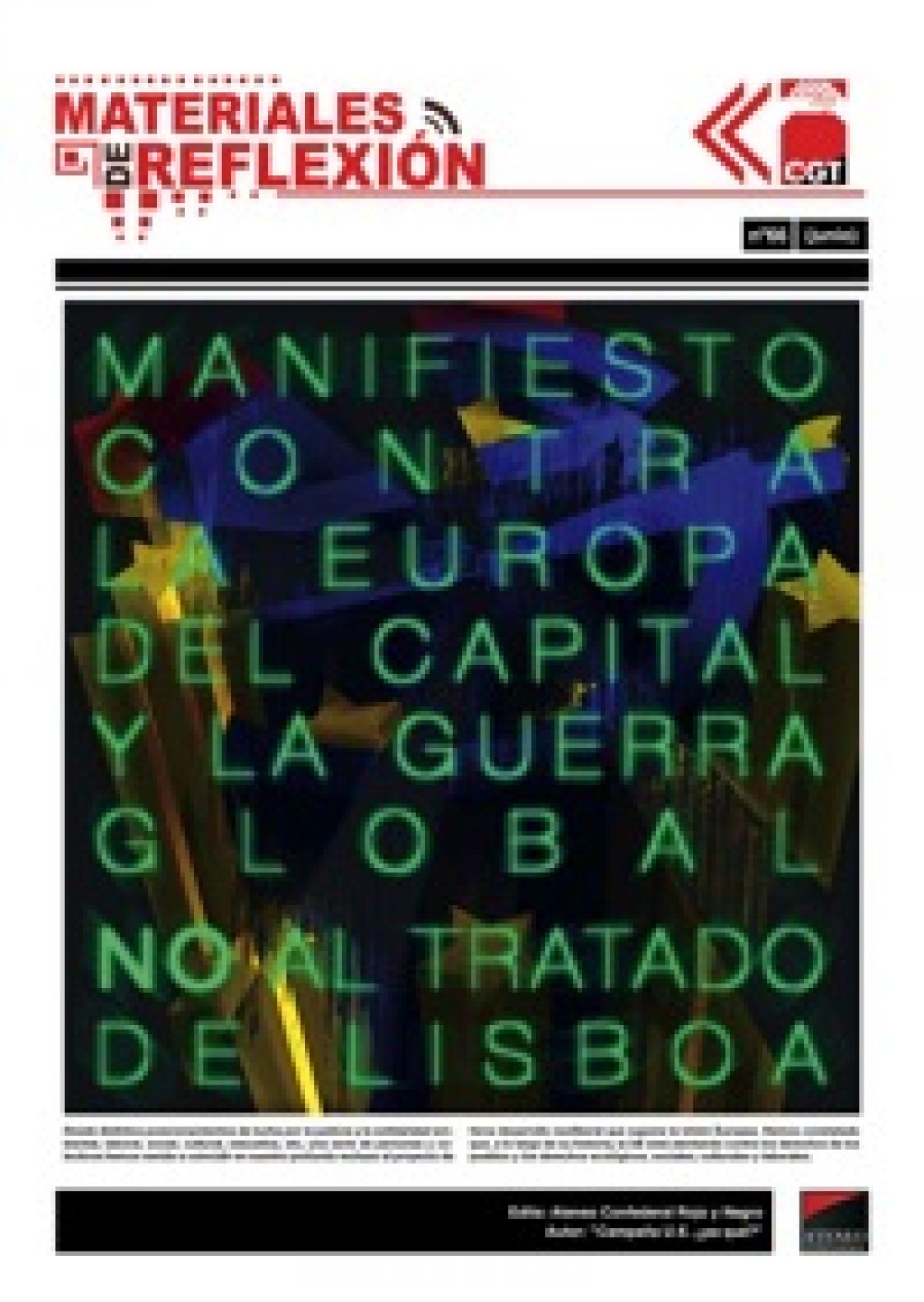 MR nº 66 : «Manifiesto contra la Europa del Capital y la Guerra Global»
