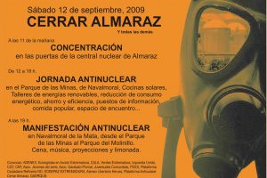 «Cerrar Almaraz 2009».