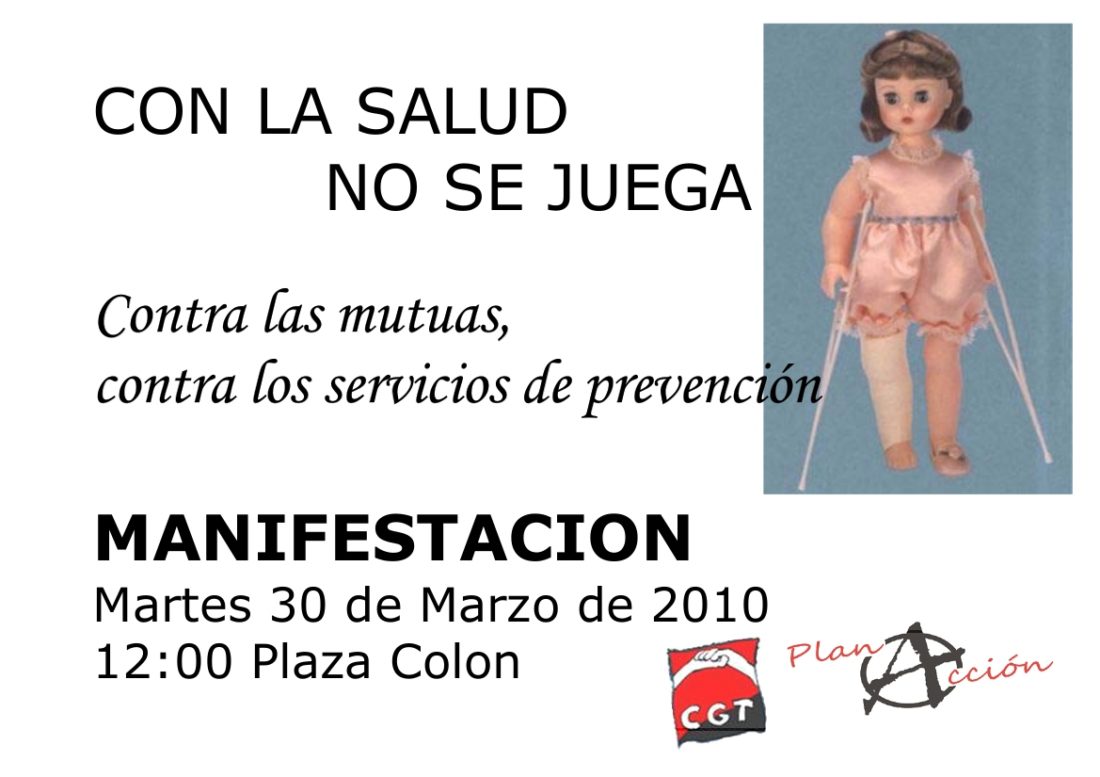 Valladolid, 30 de Marzo : Próxima acción del Plan A de CGT