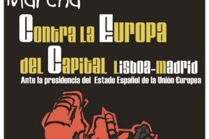La Marcha Lisboa-Madrid contra la €uropa del capital llega a Extremadura