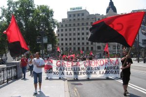 Valoraciones y crónicas de la jornada de Huelga General en Euskal Herria