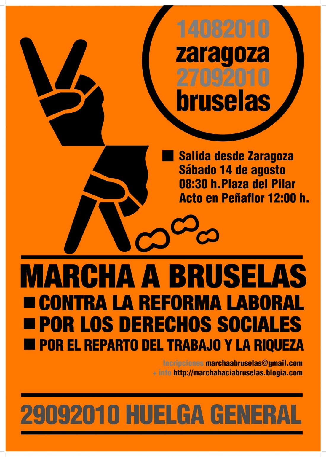 Marcha a Bruselas contra la reforma laboral y por los derechos sociales