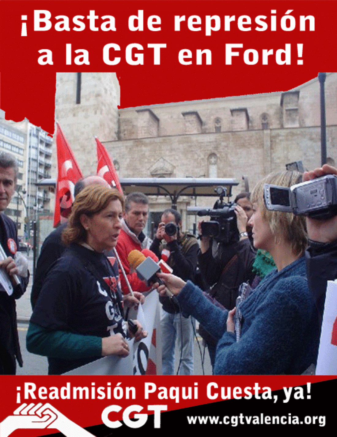 19 de Julio : Llamamiento a concentraciones de CGT ante concesionarios de Ford