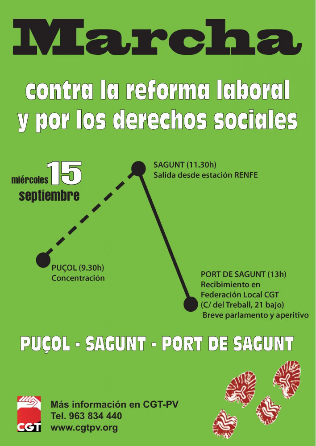 La Confederación del País Valencià y Murcia prepara su calendario de movilizaciones de cara a la Huelga General del 29-S