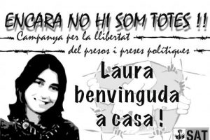 La compañera Laura Riera saldrá de la cárcel el 21 de agosto CGT
