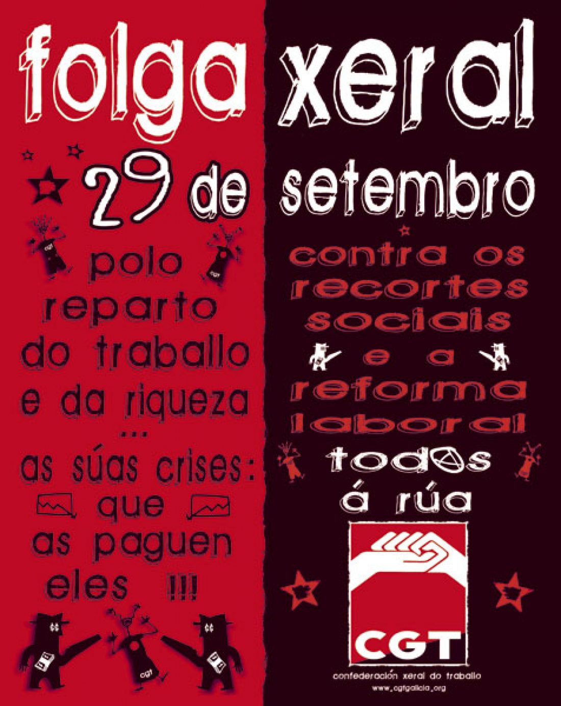 Vigo, 1 y 2 de Septiembre : Asambleas Extraordinarias para preparar la huelga general del 29-S