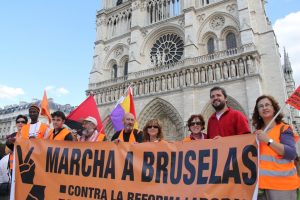 La Marcha a Bruselas sigue su avance
