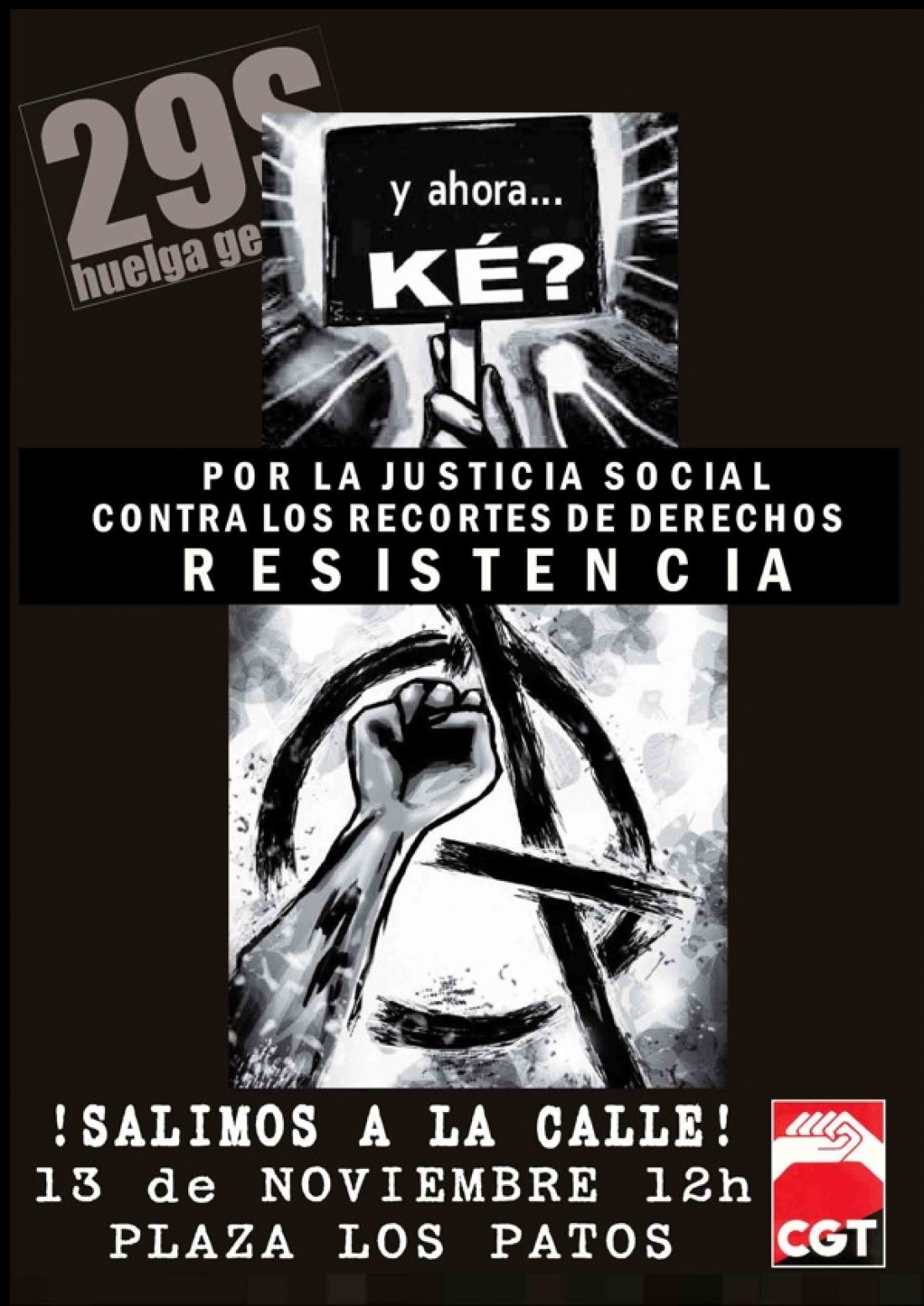 Tenerife, 13 de noviembre : Manifestación contra el decretazo y la reforma laboral
