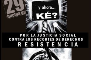 Tenerife, 13 de noviembre : Manifestación contra el decretazo y la reforma laboral
