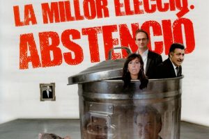 Campaña de CGT Catalunya : «28N : La mejor elección ? La abstención activa !