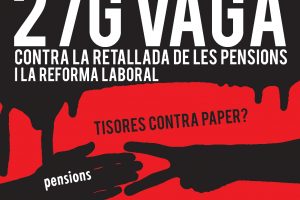 La CGT de Catalunya convoca Huelga General el próximo día 27 de Enero