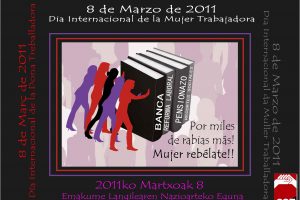 8 de Marzo, Día Internacional de la Mujer Trabajadora. Convocatorias y Actos.