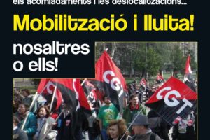 Mollet, 2 de Abril : La CGT convoca una manifestación Contra el paro, los recortes sociales y laborales, los despidos y las deslocalizaciones… nosotros o ellos !
