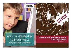 «Manual de Desobediencia a la ley Sinde» y «Contra-guía para el buen uso de internet entre l@s jóvenes»