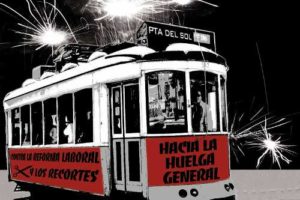 Madrid : Concentración contra la reforma laboral y los recortes