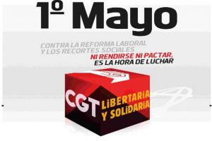 Actos de la CGT 1º de Mayo 2012