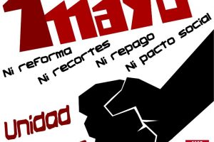 CGT, CNT, SAT y USTEA promueven un 1º de Mayo de unidad y lucha en Andalucía