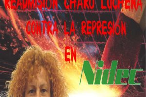 Comunicado: tras meses de lucha contra Nidec Motors & Actuators, Charo Lucena readmitida