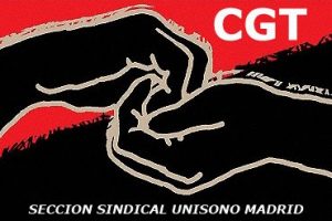 CGT gana de nuevo las elecciones en UNISONO Madrid