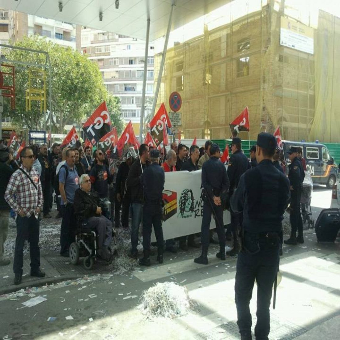 Nuevos atentados contra el derecho de huelga en Vialia Málaga
