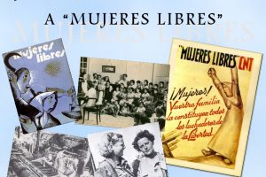Homenaje a Mujeres Libres en Barcelona