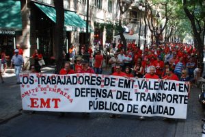 Valencia. CGT dice no al preacuerdo en la EMT