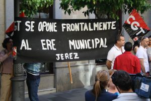11 Julio: Marcha y concentración en Sevilla contra el ERE del Ayuntamiento de Jerez