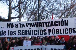 Barcelona. 25 de Julio Concentración manifestación trabajadores públicos del INSS-Extranjería-Inspección de Trabajo