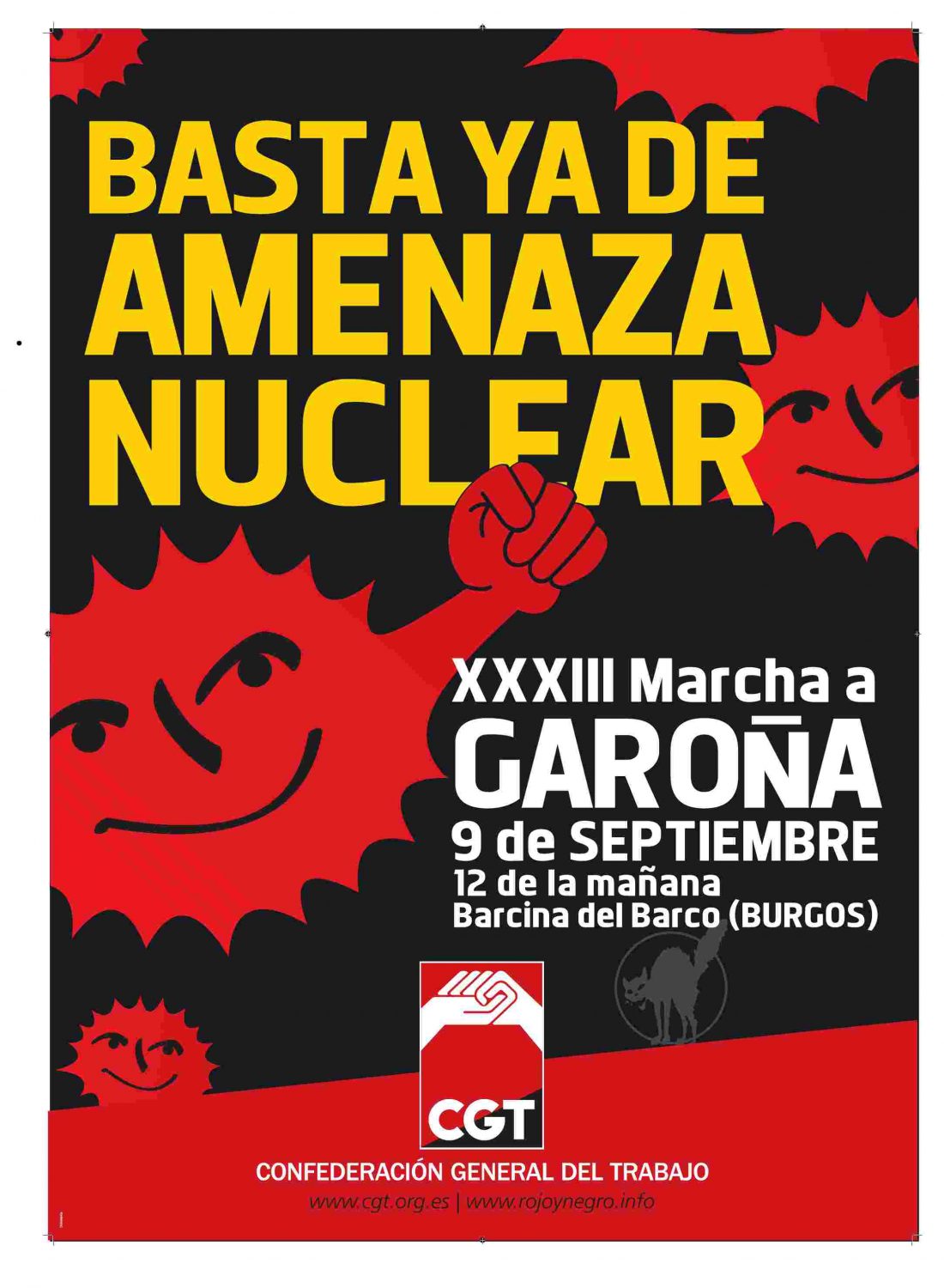 Barcina del Barco. 9 Septiembre  marcha a Garoña 2012