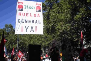 Convocatoria de asamblea de delegados y afiliados en Barcelona para organizar la HG 31-O