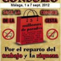 CGT Málaga, montó piquetes informativos sobre la huelga de consumo y participó en la marcha obrera