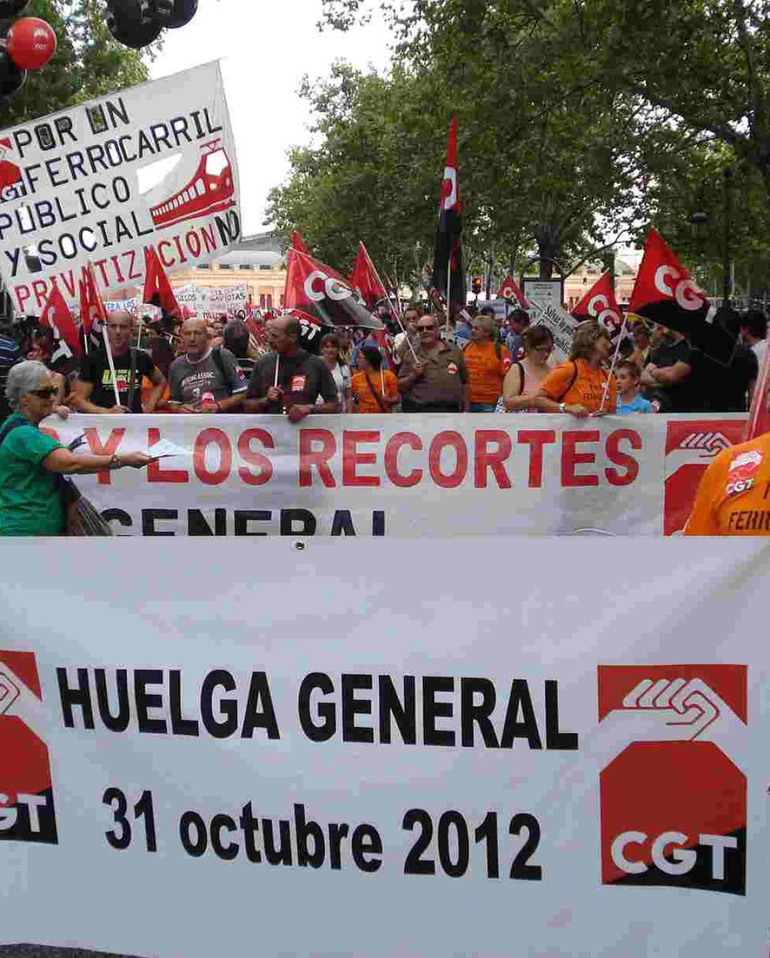 CGT Andalucía invita a los sindicatos combativos andaluces a sumarse a la Huelga General del 31 de Octubre
