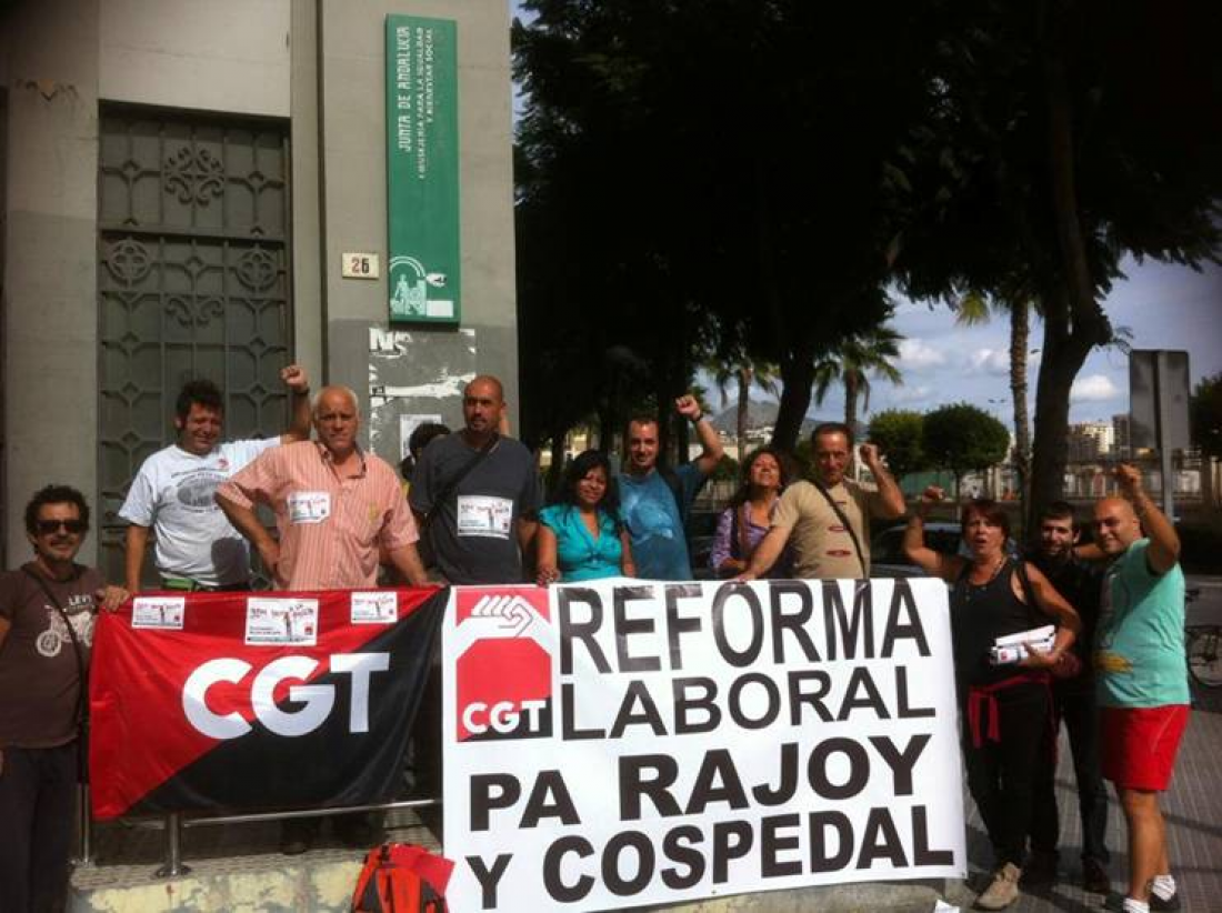Finaliza la ocupación de la Delegación Provincial de Empleo en Málaga