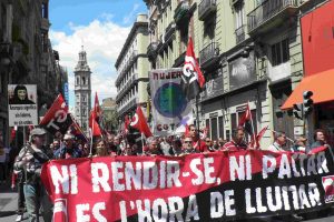 30-E València: Concentración «Contra el saqueo social de la Banca, Gobierno y Patronal