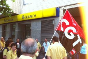 Concentración de CGT-Correos este viernes en Alicante