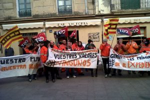 La lucha de lxs trabajadorxs de Aceros para la Construcción de l´Arboç (Tarragona).