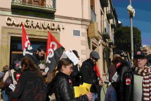 Fotos y crónica del 14 de Febrero Dia de lucha contra la banca en Úbeda