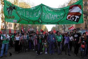 La lucha en la Universidad Politécnica de Madrid