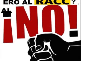 Barcelona. Huelga el lunes 11 de febrero en el RACC y concentraciones de 9 a 11 y de 17 a 19 h. en la sede del RACC en Diagonal 687