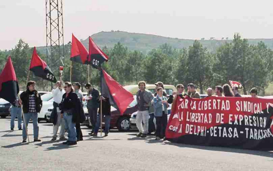 La CGT sigue exigiendo a la Junta de Andalucía el cumplimiento de los acuerdos firmados con los sindicatos en Delphi