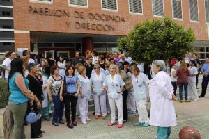 Despidos en el servicio de limpieza del Hospital de la Arrixaca (Murcia)