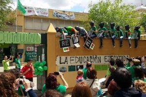 CGT Enseñanza apoya las movilizaciones del profesorado interino en lucha por la Educación Pública